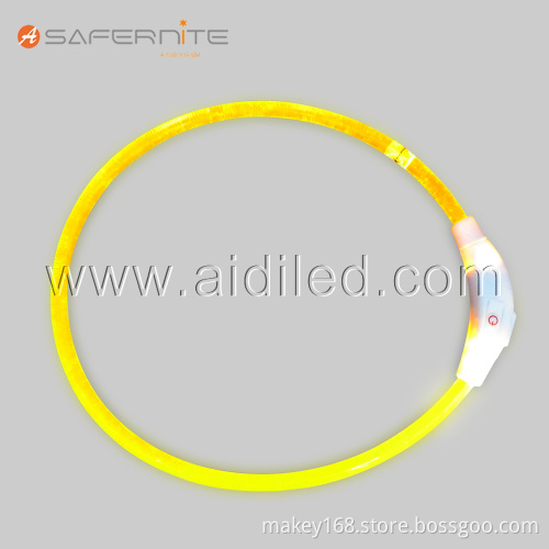 Led Colorful Shiny Cuttable Dog Collar